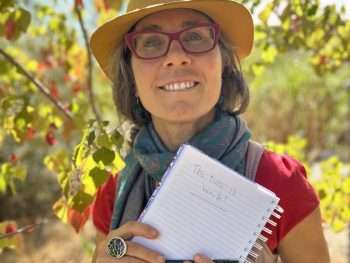 Dr. Nicole Sinclair, RiverLines writing for resilience workshop, Southern Forest Arts