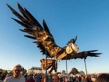 Karrak puppet from Karen Hethey, Bassendean Kamabarang Festival
