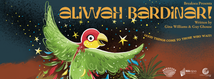 Aliwah Bardinar! (Look Out, Rosella!) fabulous colours