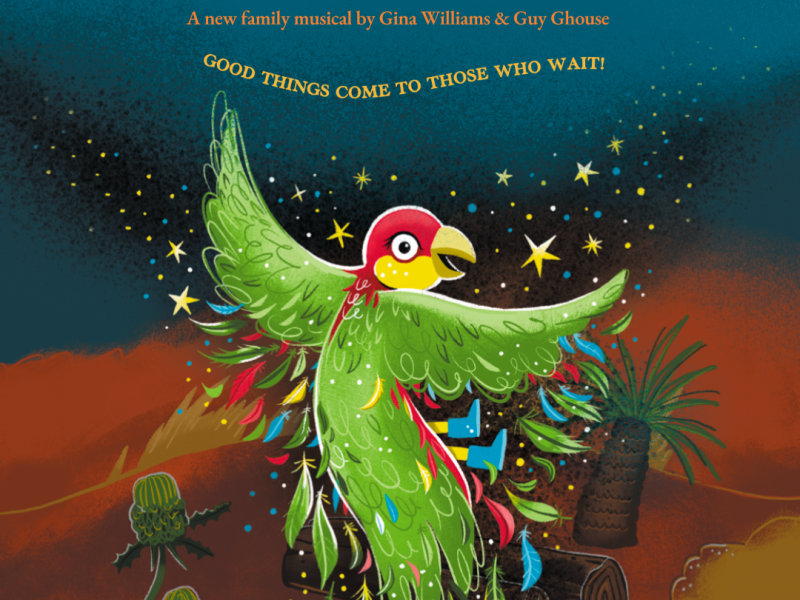 How Aliwah Bardinar! (Look Out, Rosella) got its brilliant colours